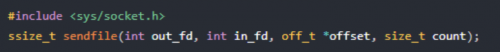 sendfile怎么實(shí)現(xiàn)的零拷貝1