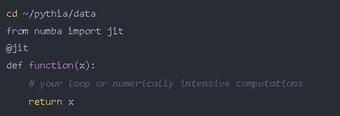 用Numba加速Python代碼1